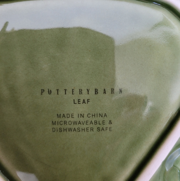 Pottery Barn Leaf Shaped Plates *Brand New* - Picture 5 of 8